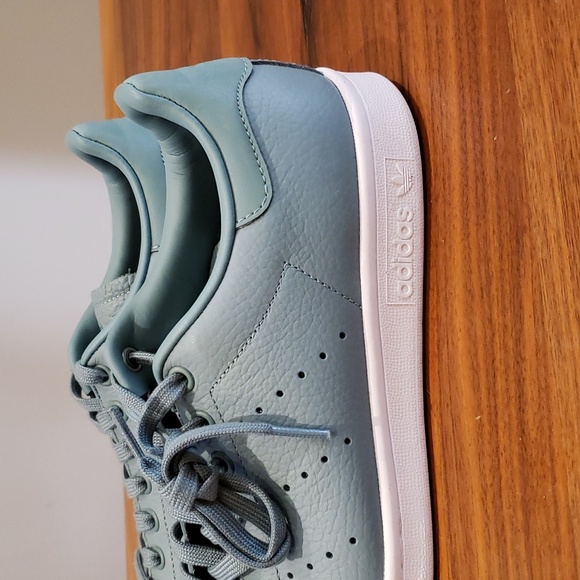 Adidas Stan Smith Green Leather Shoes Men's 8 - Picture 3 of 8